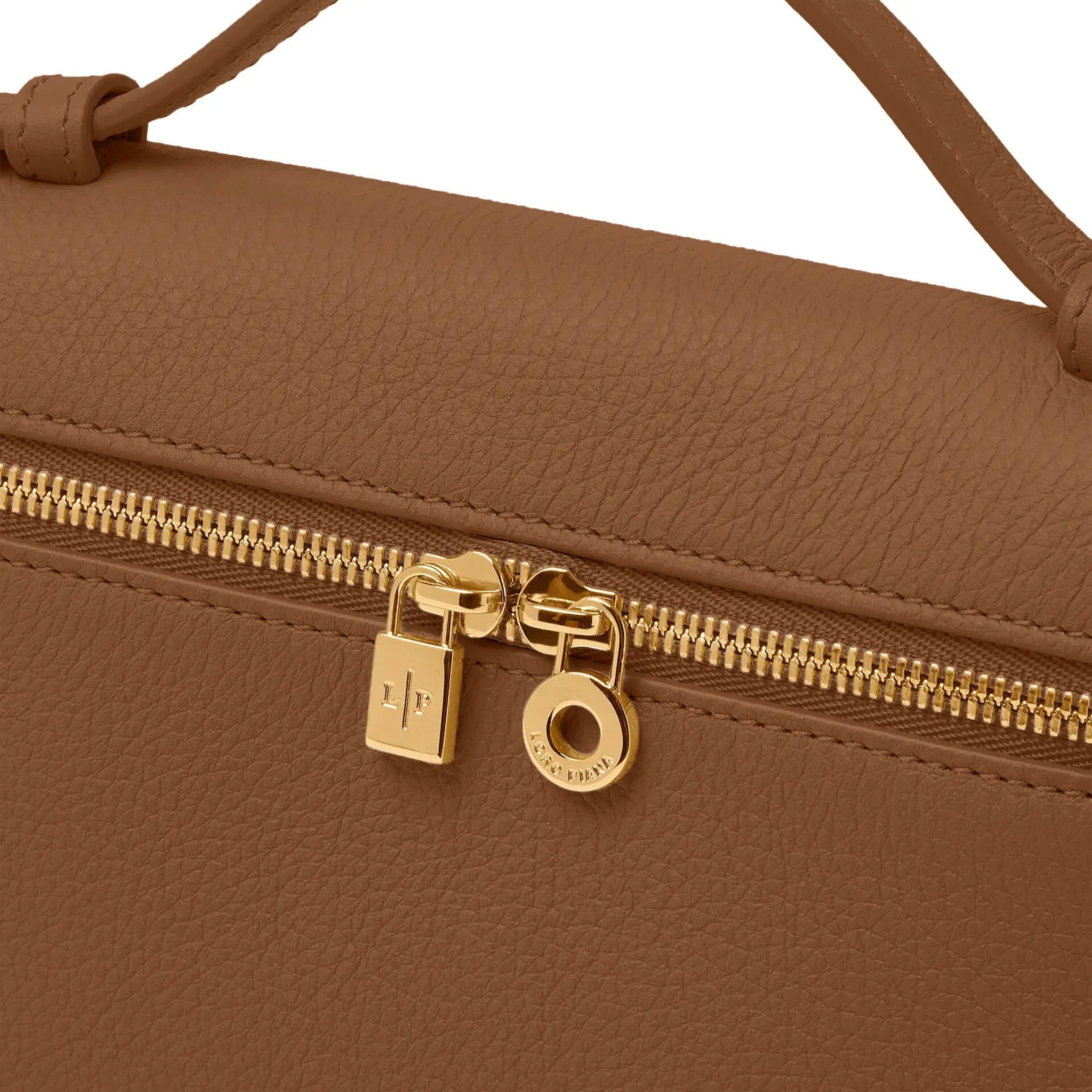 Sacoche Cuir de Veau — Camel — vue 3 | COMOCLO
