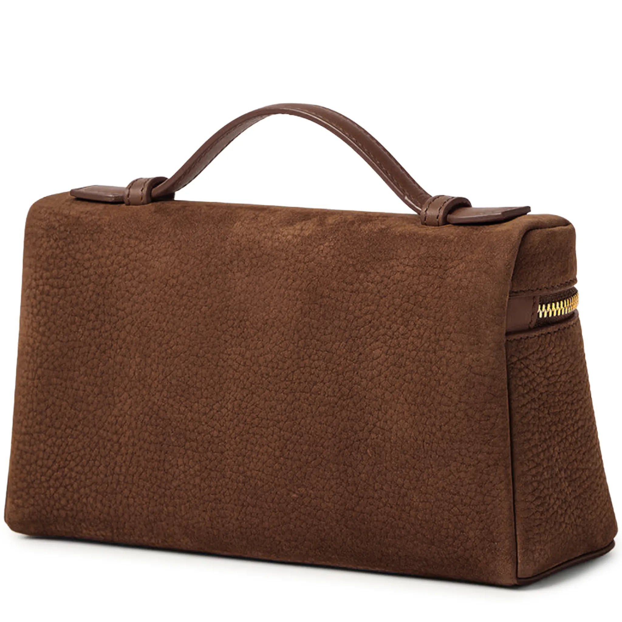 Sacoche Cuir de Veau — Marron — vue 2 | COMOCLO