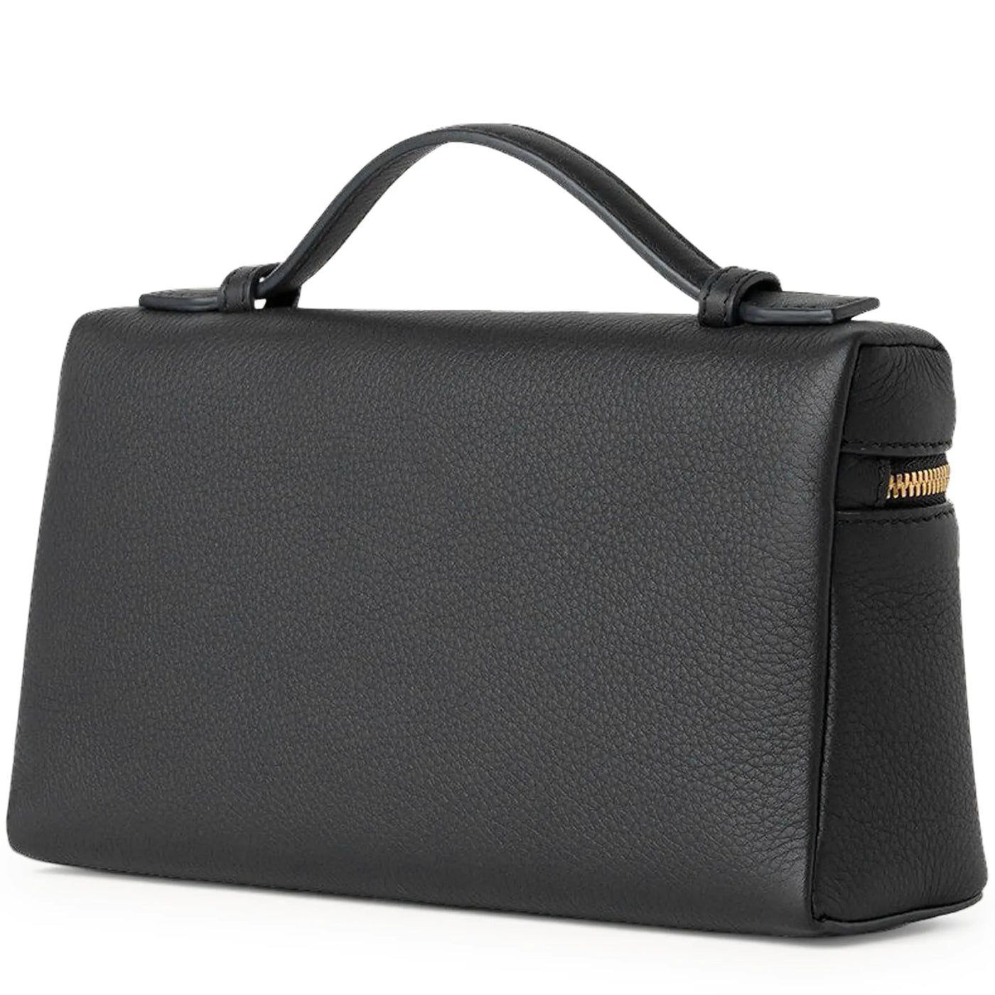 Sacoche Cuir de Veau — Noir — vue 2 | COMOCLO