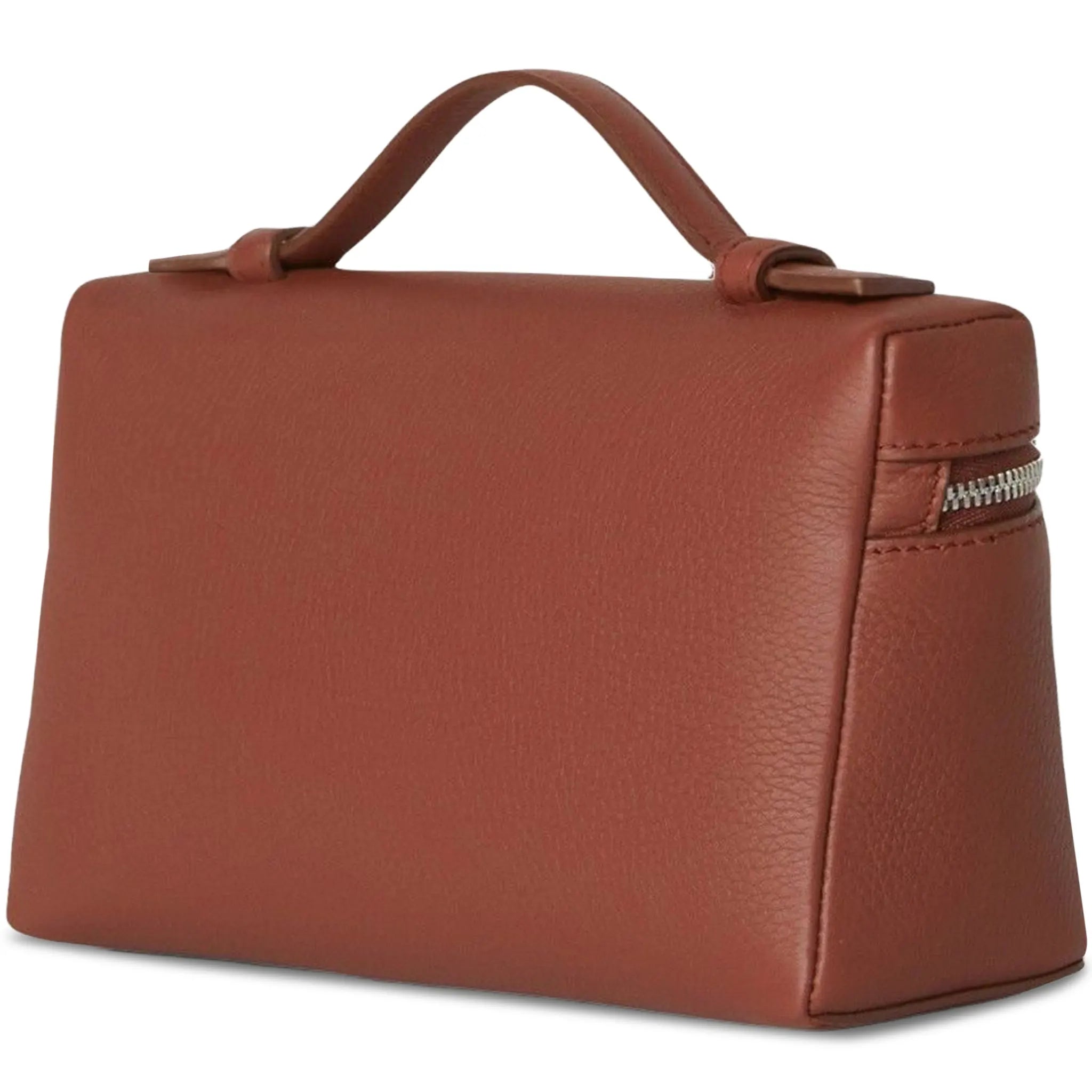 Sacoche Cuir de Veau — Taupe — vue 2 | COMOCLO