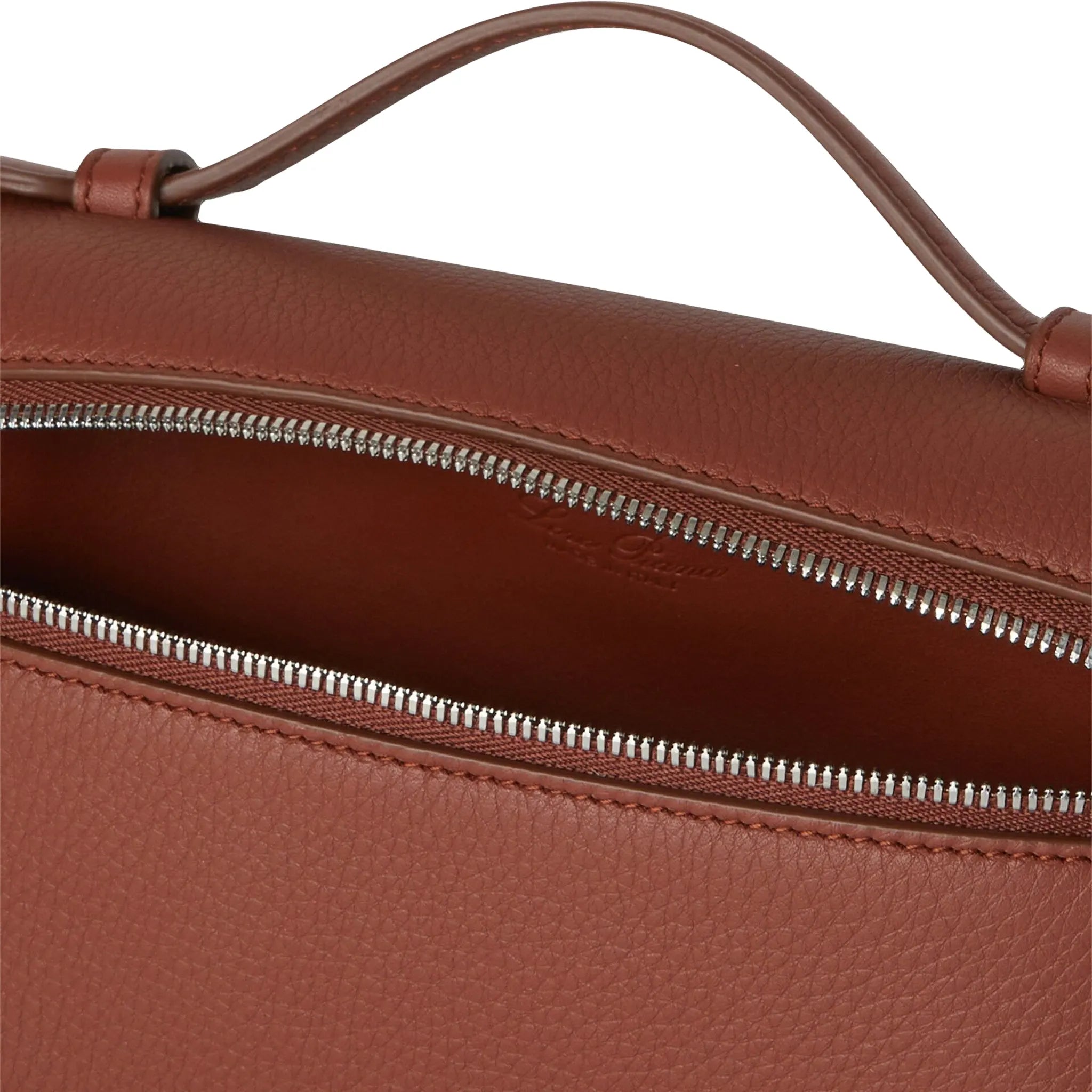Sacoche Cuir de Veau — Taupe — vue 4 | COMOCLO