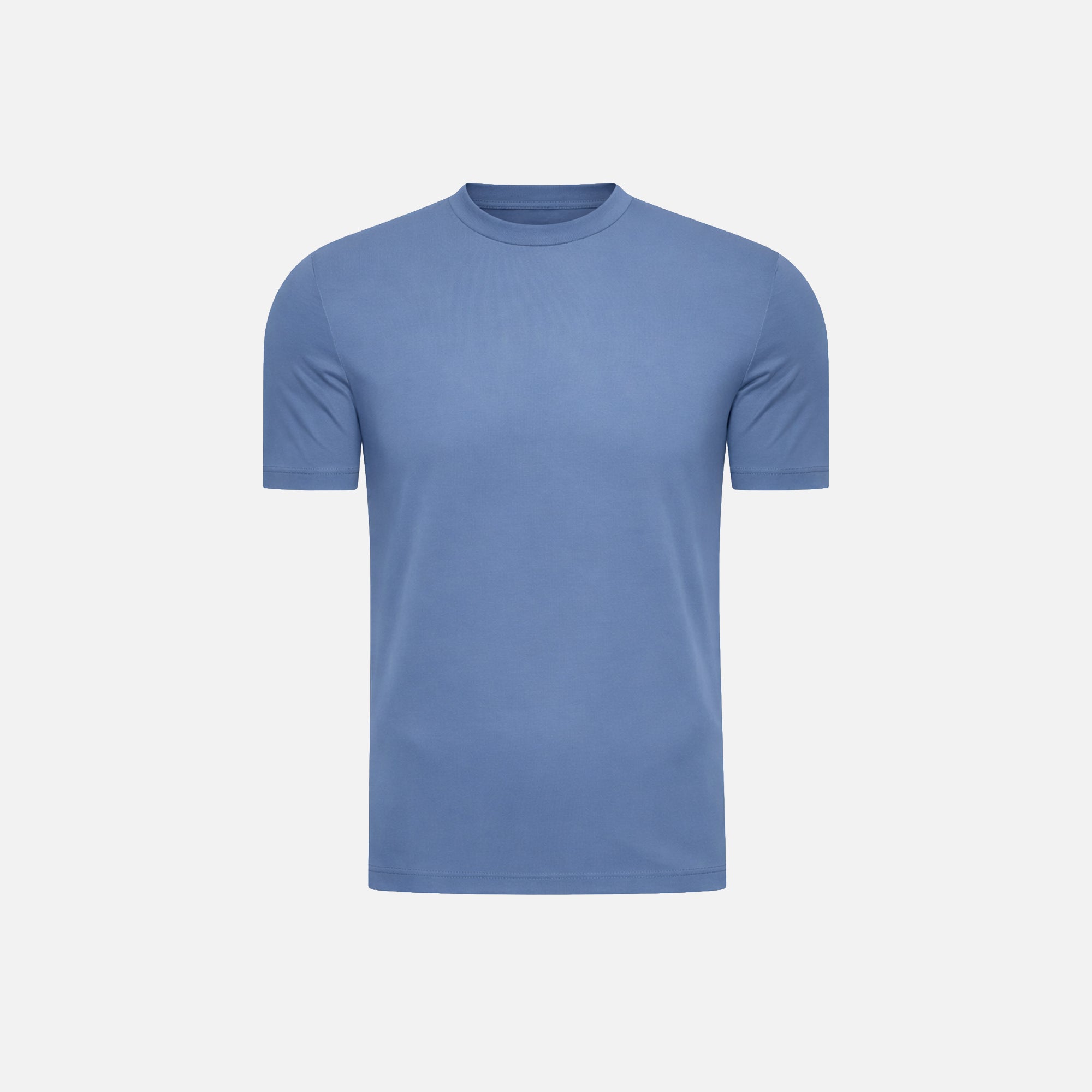 T-Shirt Satiné — Bleu Ciel