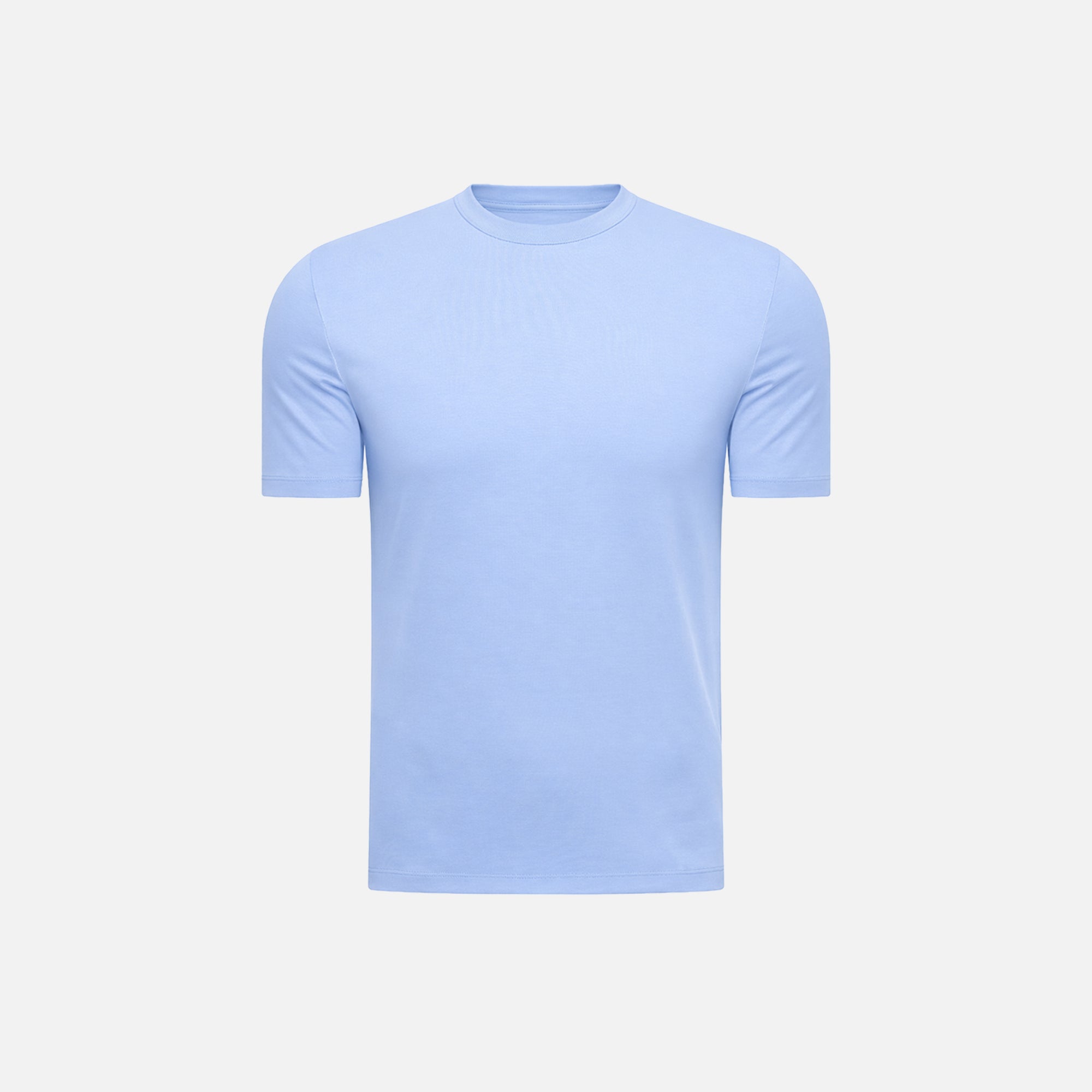 T-Shirt Satiné — Bleu Layette