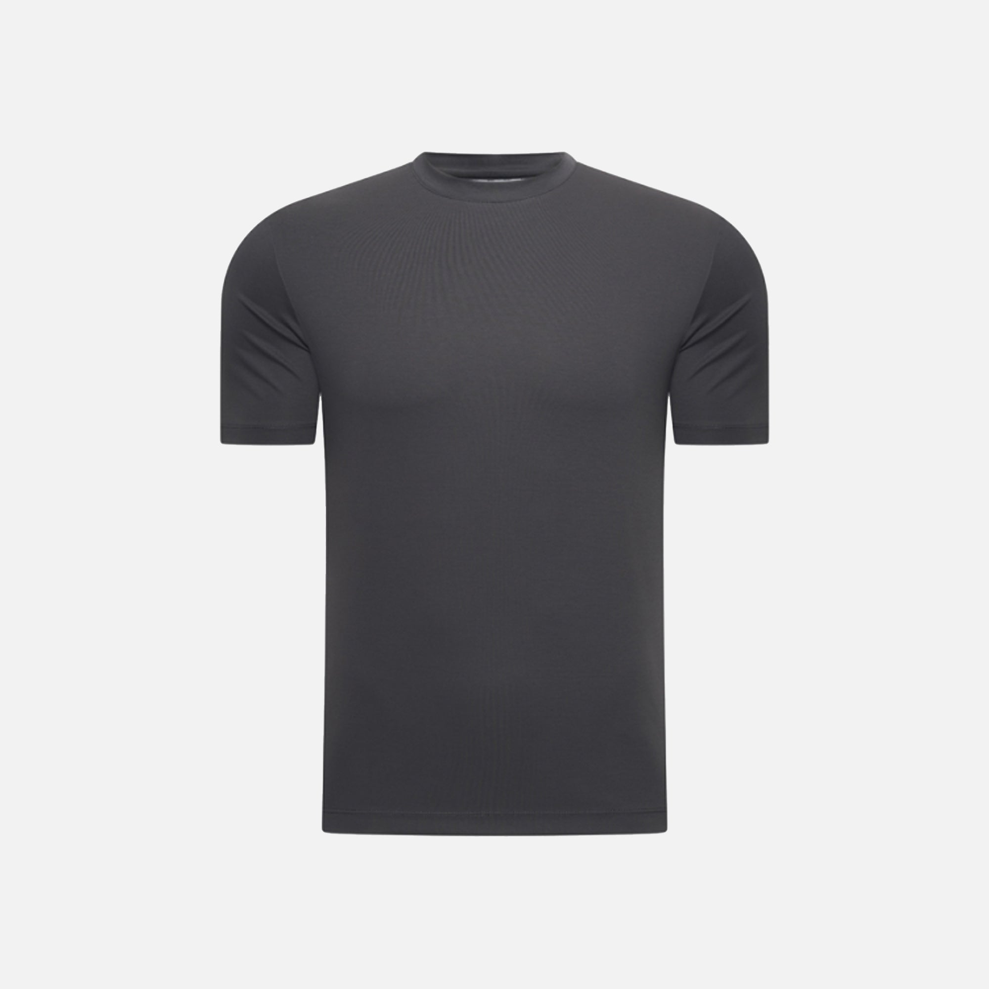 T-Shirt Satiné — Gris Foncé
