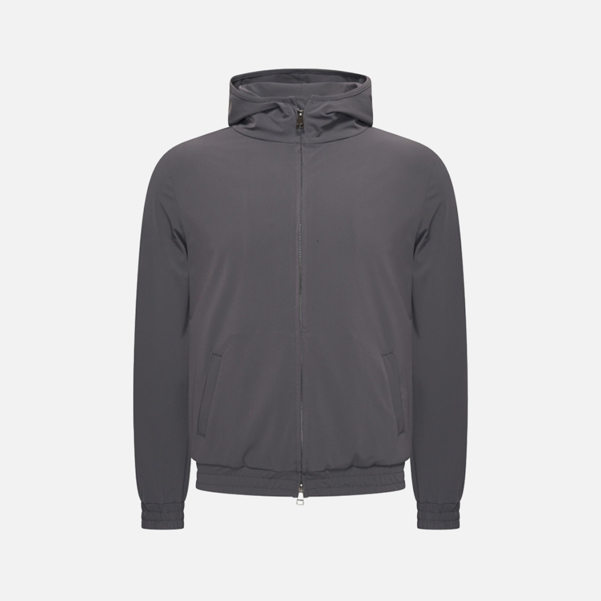 Veste à Capuche Voyage — Gris Foncé