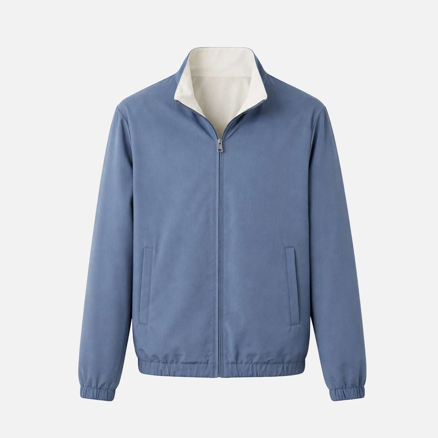 Veste Réversible Voyage — Bleu Ciel / Crème