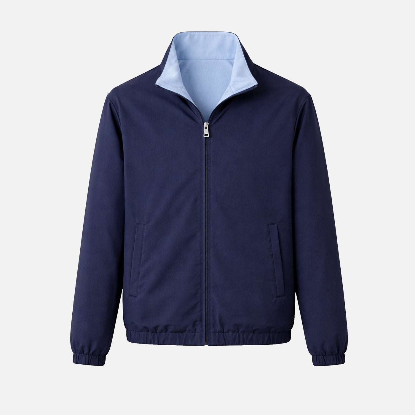 Veste Réversible Voyage — Bleu Marine / Bleu / Bleu Layette