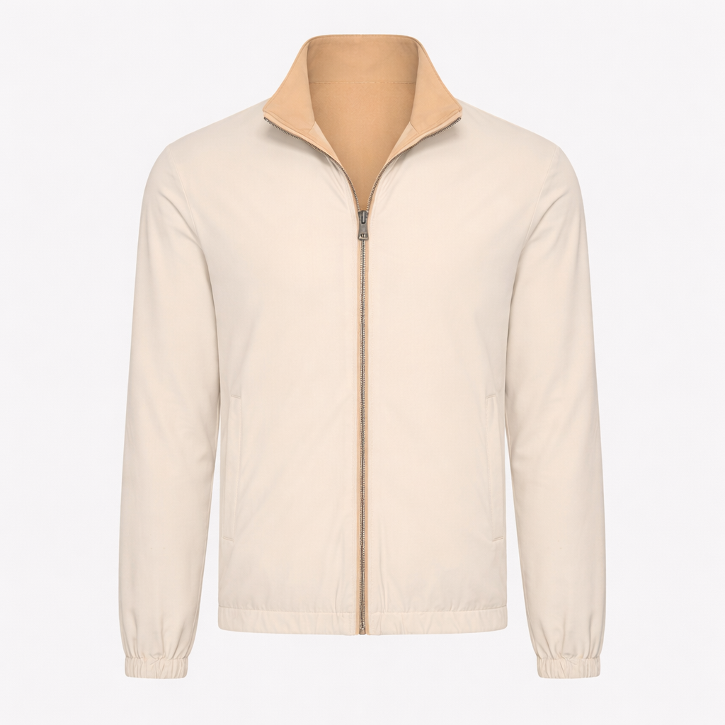 Veste Réversible Voyage — Crème / Beige