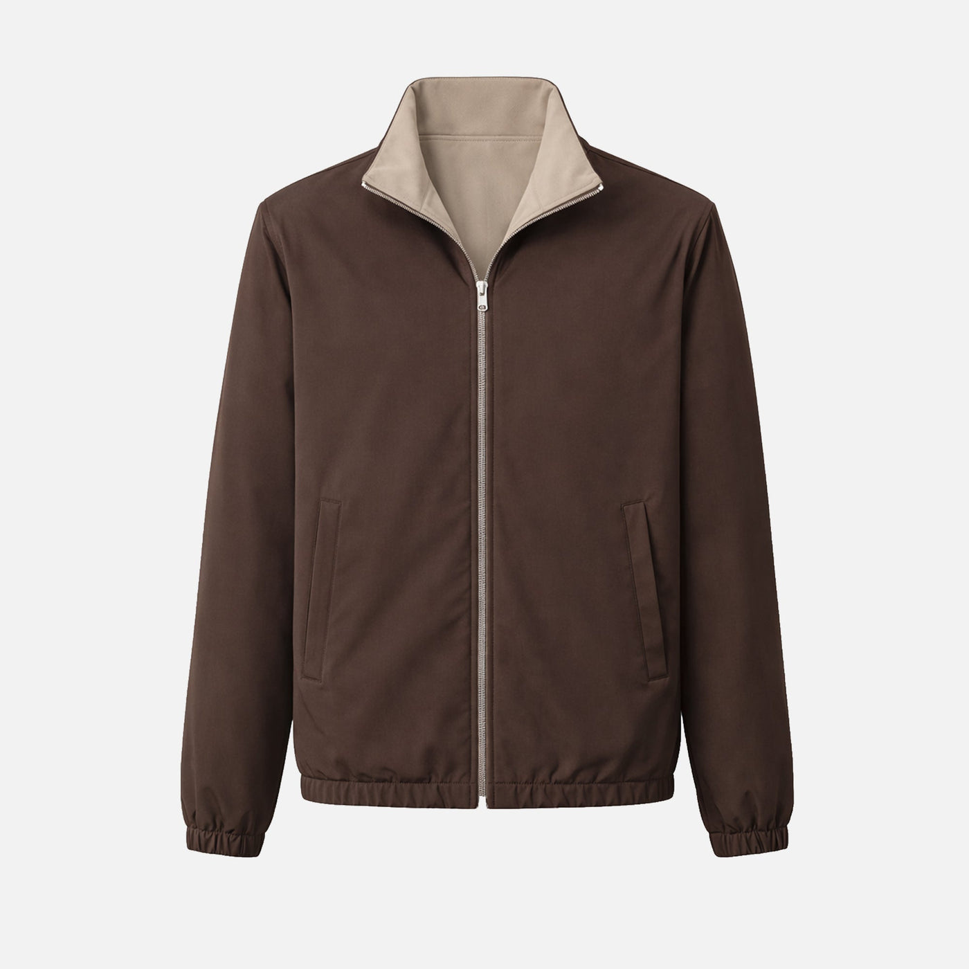 Veste Réversible Voyage — Espresso / Taupe