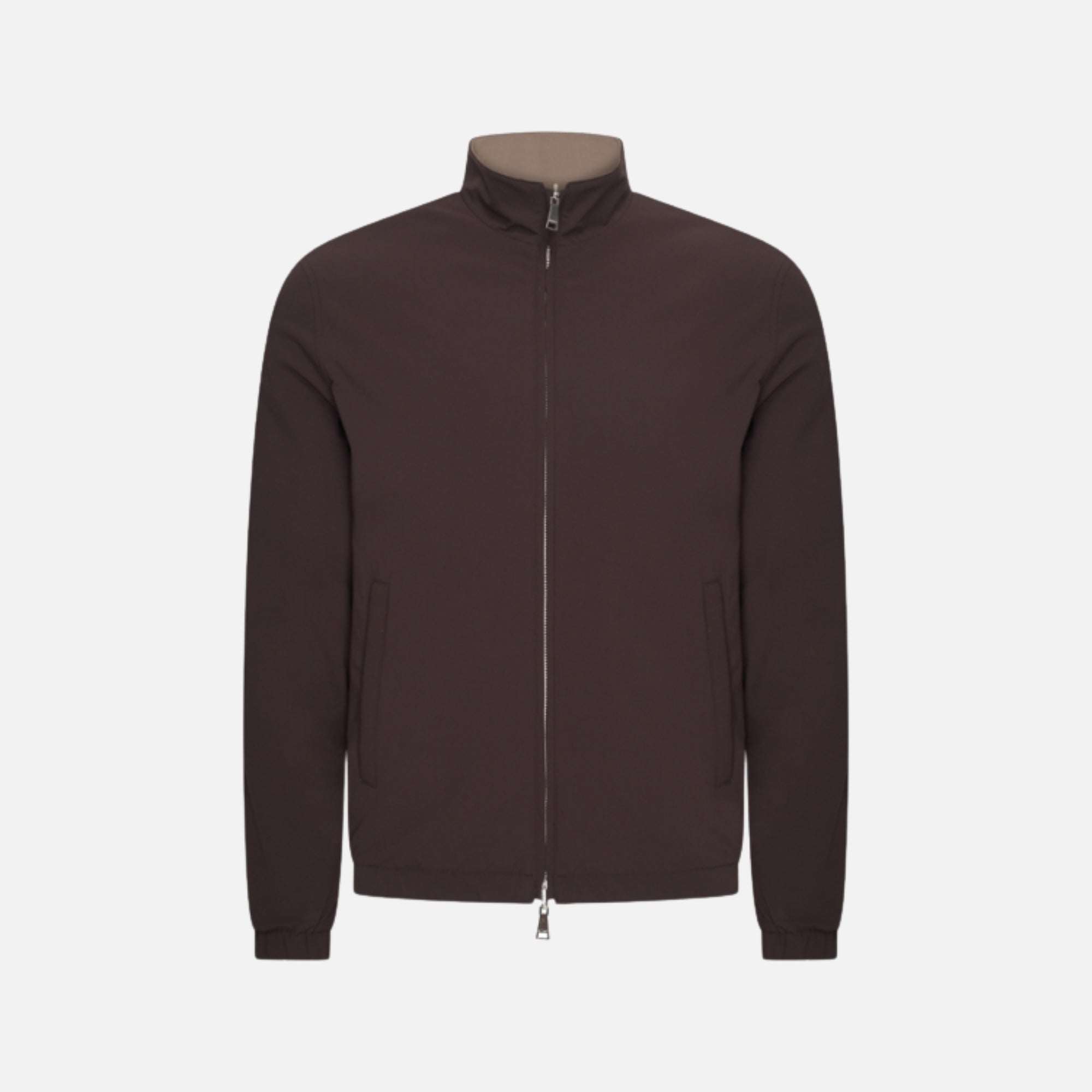 Veste Réversible Voyage — Taupe / Espresso